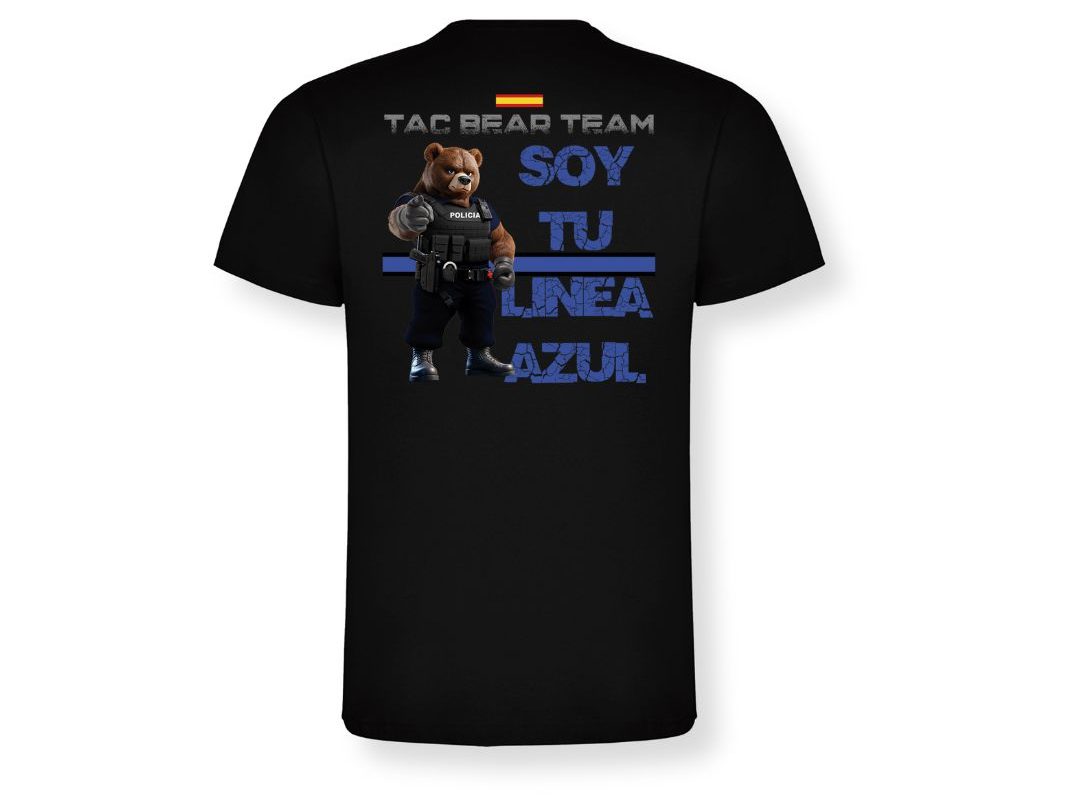 camiseta-tac-bear-team-policia-soy-tu-linea-azul