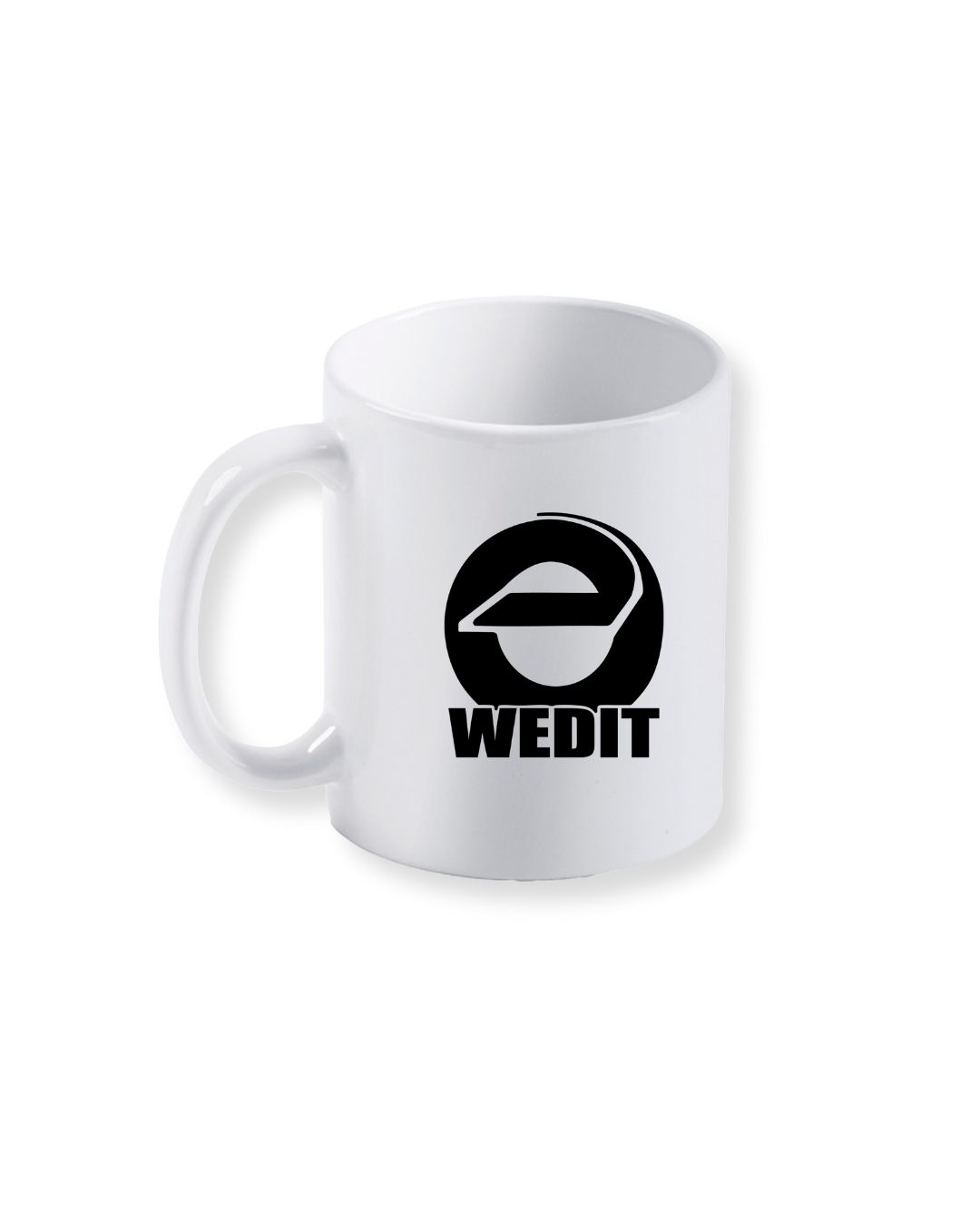 Taza Wedit – Logo negro