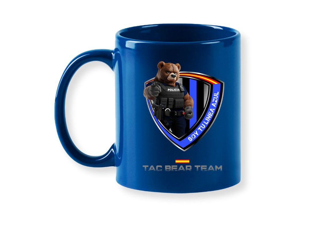 taza-tac-bear-team-policia-linea-azul