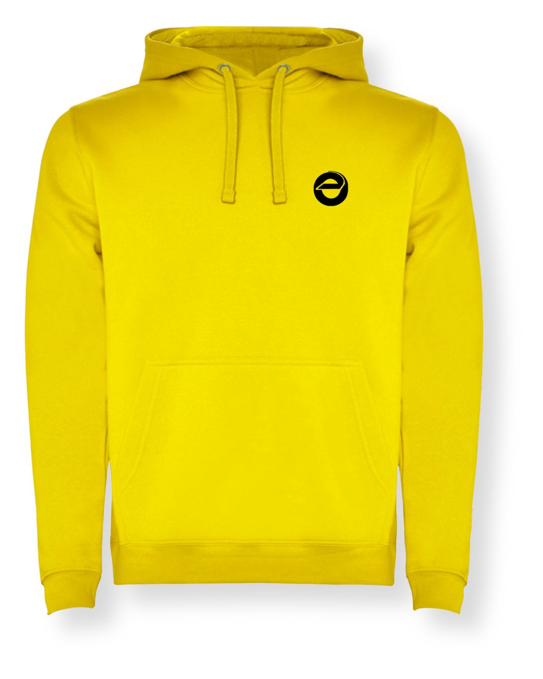 sudadera-wedit-amarilla-con-capucha-y-logo-negro