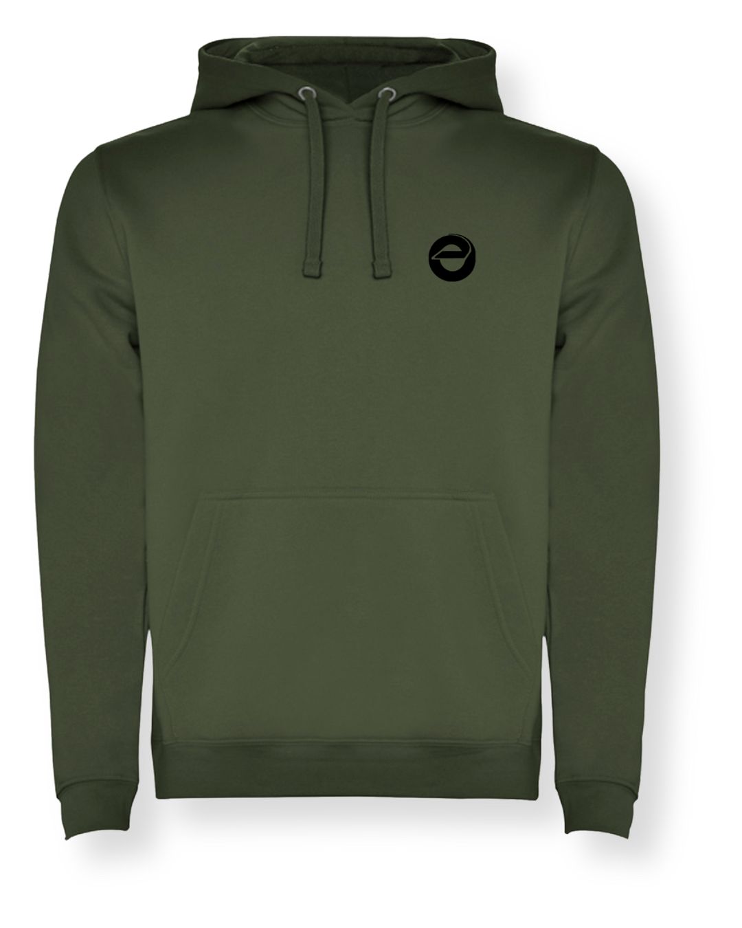 sudadera-wedit-verde-aventura-con-capucha-y-logo-negro